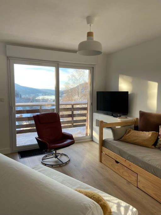 F3 Superbe Vue Lac, Grand Balcon, Ambiance Nature Gerardmer Bagian luar foto