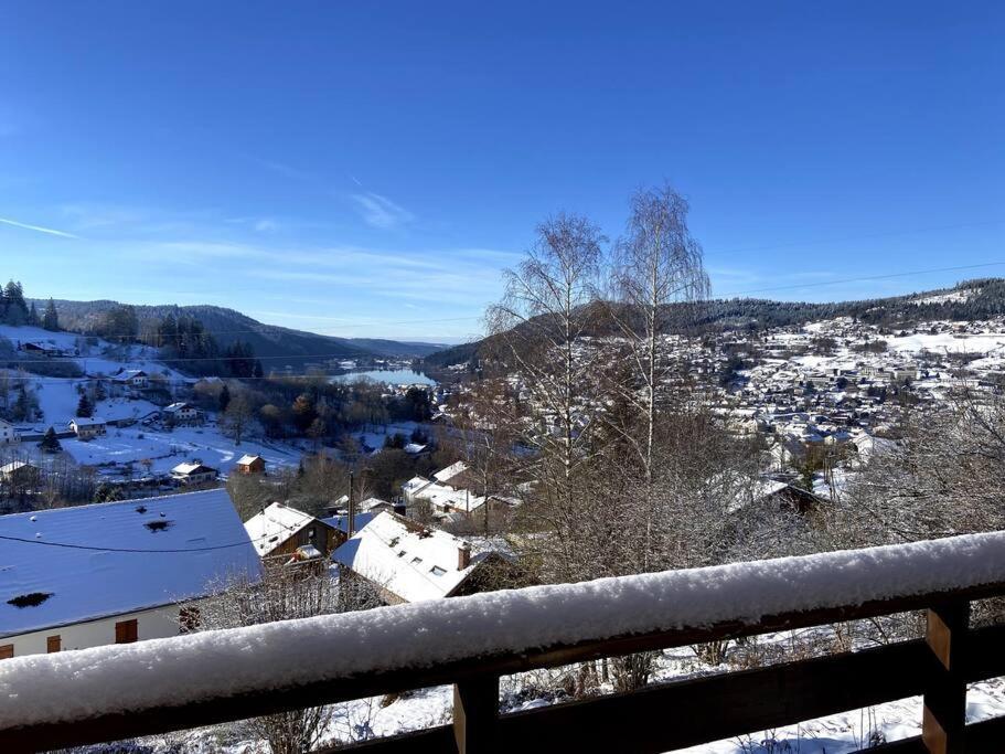 F3 Superbe Vue Lac, Grand Balcon, Ambiance Nature Gerardmer Bagian luar foto