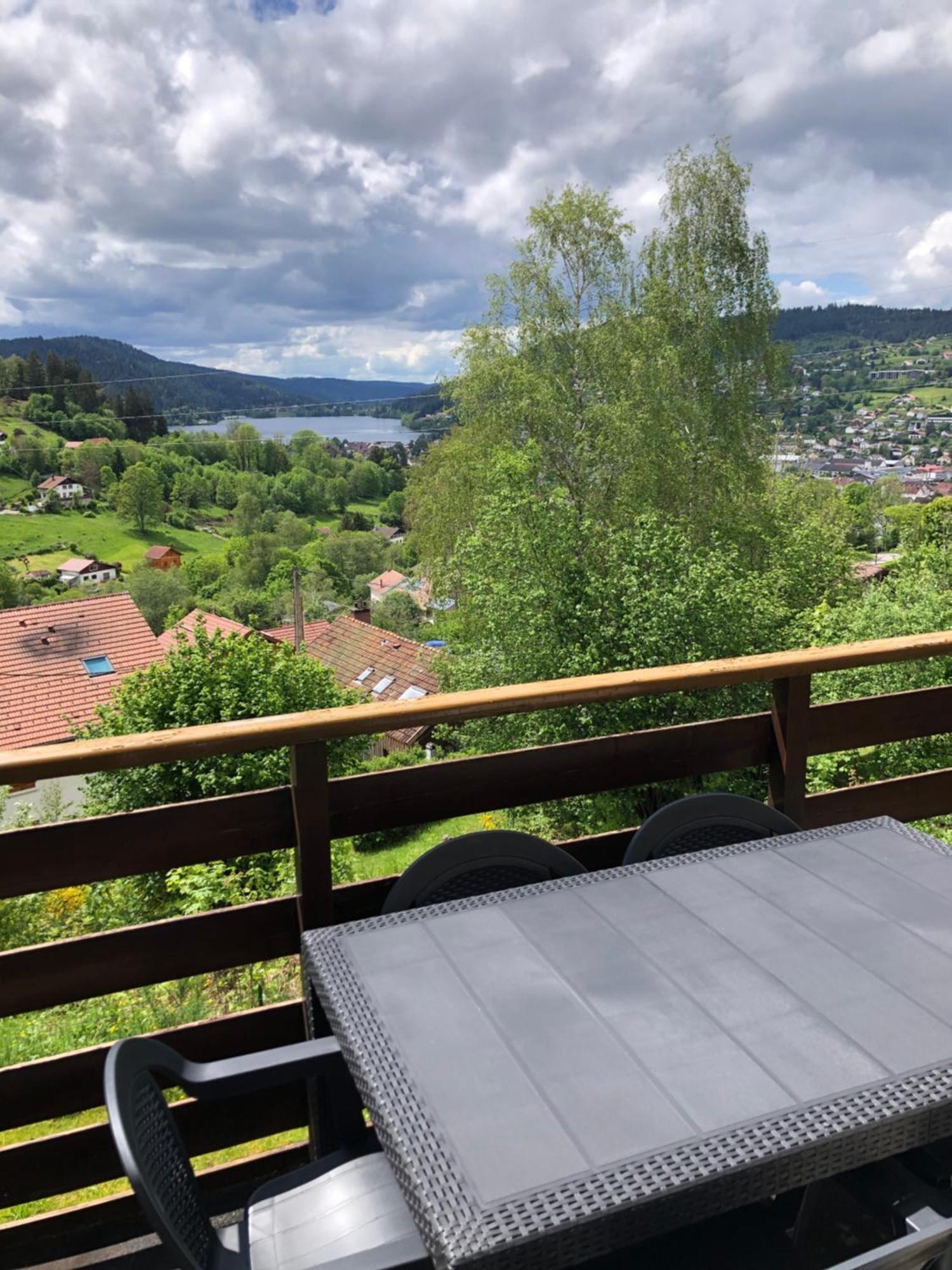F3 Superbe Vue Lac, Grand Balcon, Ambiance Nature Gerardmer Bagian luar foto