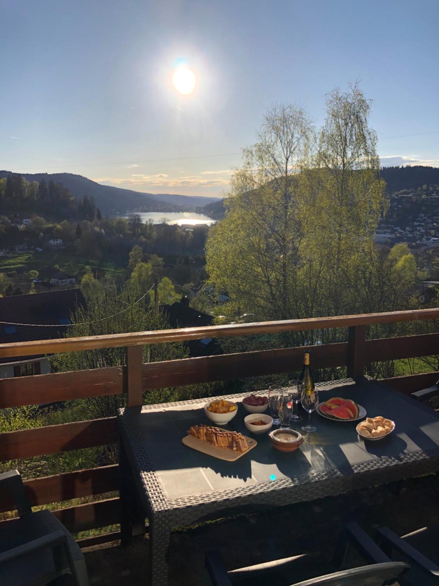 F3 Superbe Vue Lac, Grand Balcon, Ambiance Nature Gerardmer Bagian luar foto